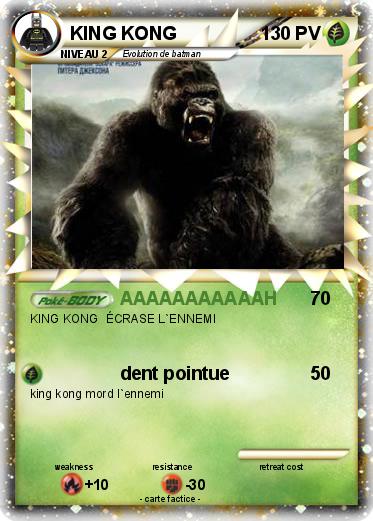 Pokemon KING KONG