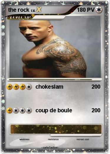 Pokemon the rock