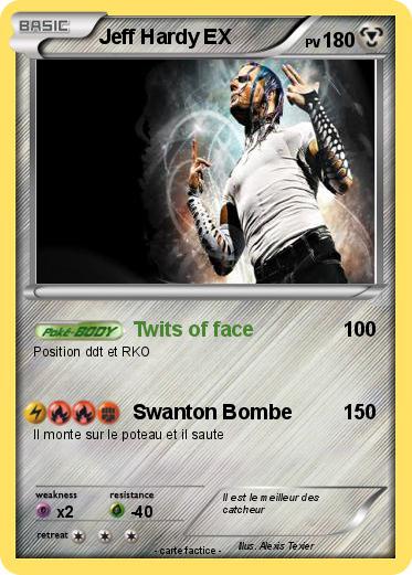 Pokemon Jeff Hardy EX
