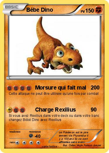 Pokemon Bébe Dino