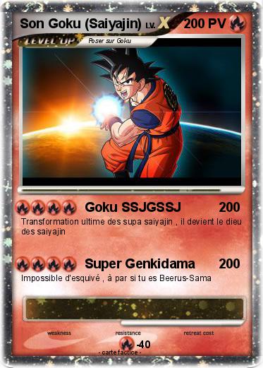 Pokemon Son Goku (Saiyajin)
