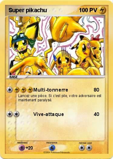 Pokemon Super pikachu