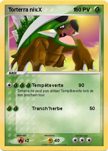 Pokemon Torterra niv.X                     1