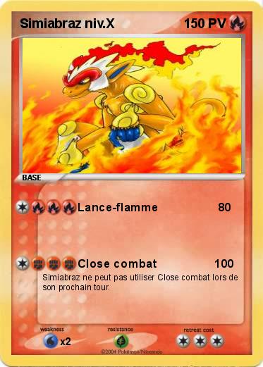 Pokemon Simiabraz niv.X