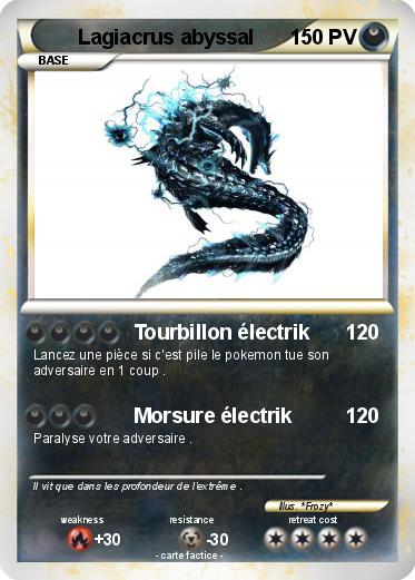 Pokemon Lagiacrus abyssal