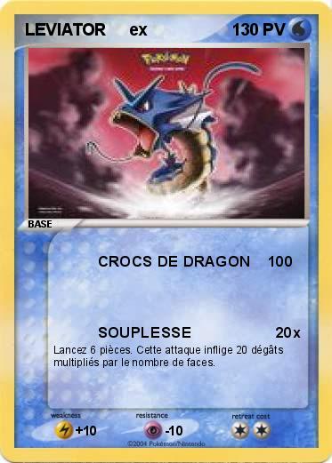 Pokemon LEVIATOR     ex     