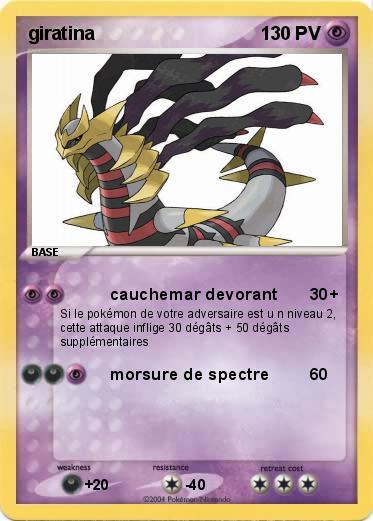 Pokemon giratina 