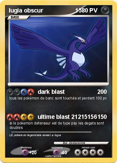 Pokemon lugia obscur                    15