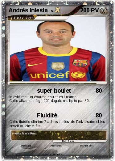 Pokemon Andrès Iniesta