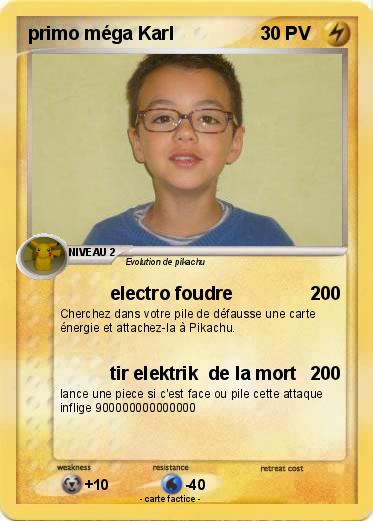 Pokemon primo méga Karl
