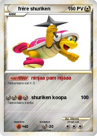 Pokemon frère shuriken