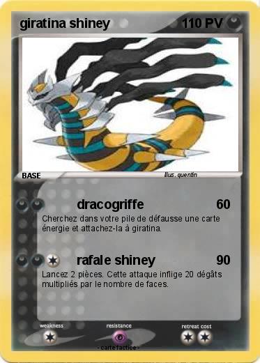 Pokemon giratina shiney