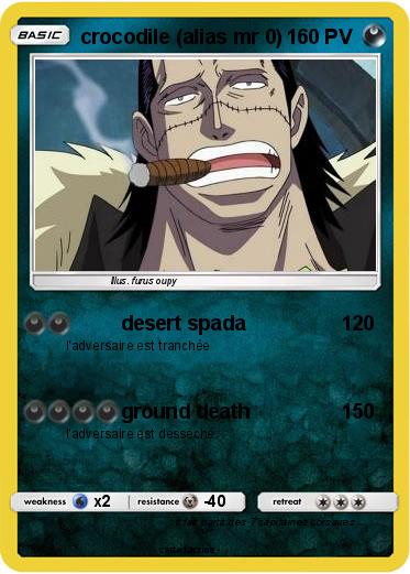 Pokemon crocodile (alias mr 0)