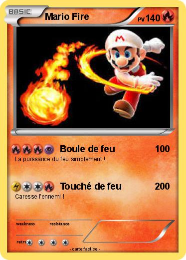 Pokemon Mario Fire