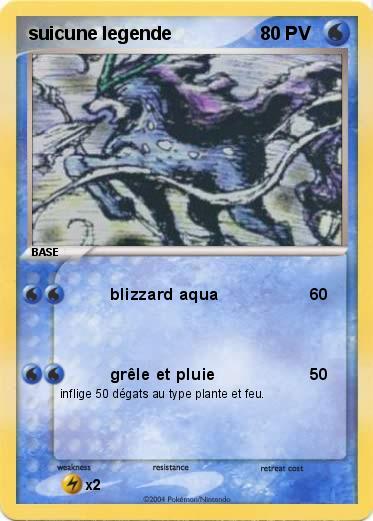 Pokemon suicune legende