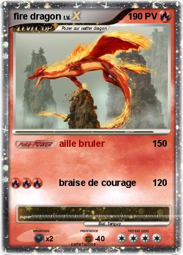 Pokemon fire dragon
