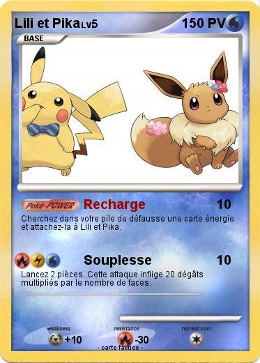 Pokemon Lili et Pika