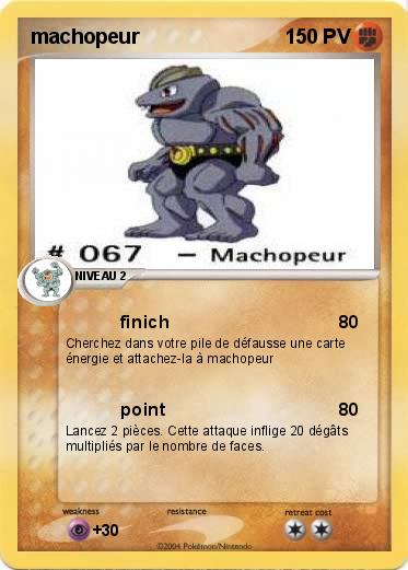 Pokemon machopeur