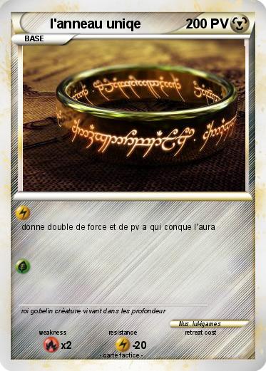 Pokemon l'anneau uniqe