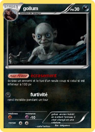 Pokemon gollum