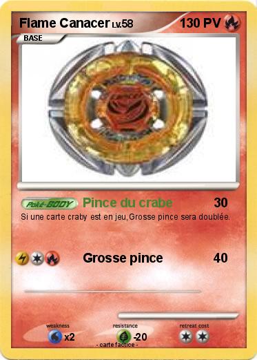 Pokemon Flame Canacer
