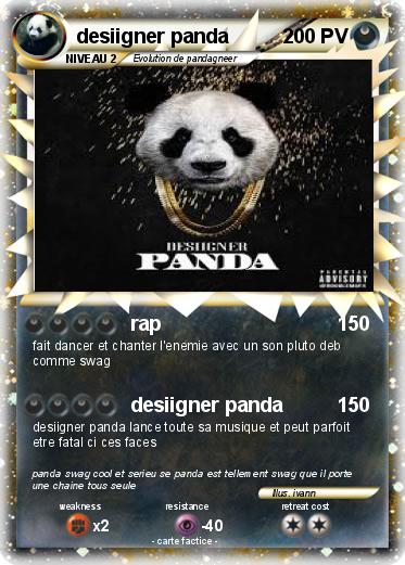 Pokemon desiigner panda