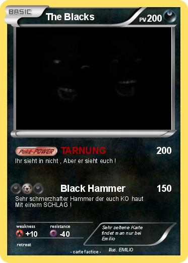Pokemon The Blacks
