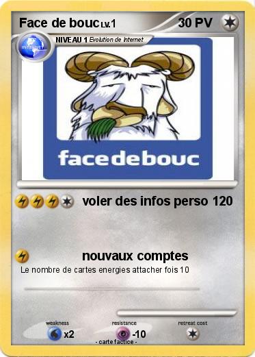 Pokemon Face de bouc