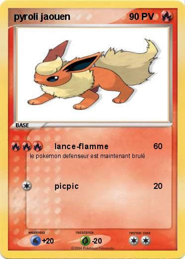 Pokemon pyroli jaouen