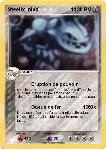 Pokemon Steelix  nivX                      1