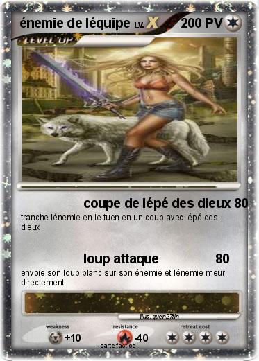 Pokemon énemie de léquipe