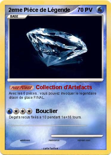 Pokemon 2eme Pièce de Légende