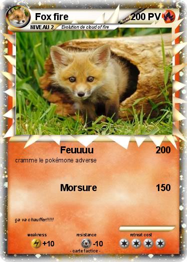 Pokemon Fox fire
