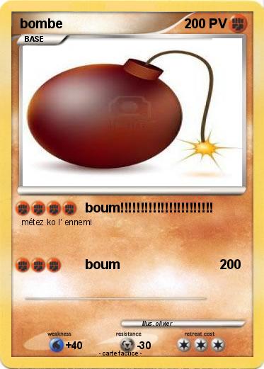 Pokemon bombe