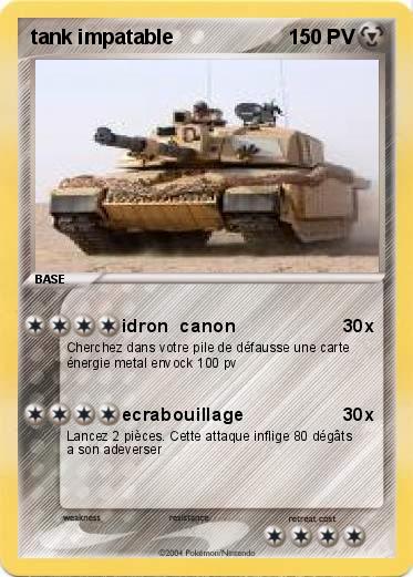 Pokemon tank impatable