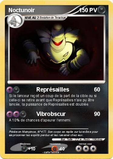 Pokemon Noctunoir