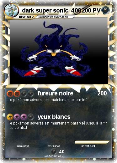 Pokemon dark super sonic  400