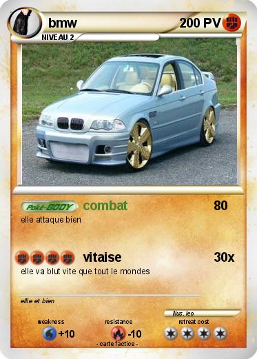 Pokemon bmw