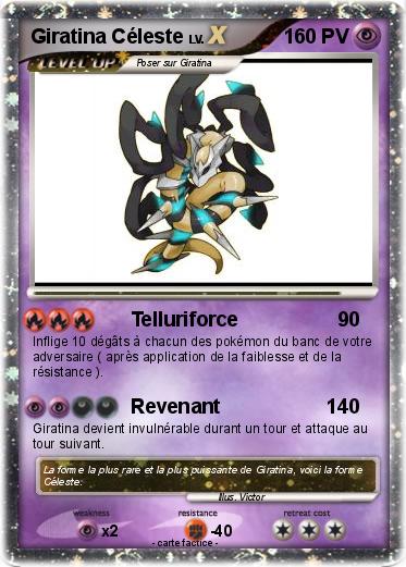 Pokemon Giratina Céleste