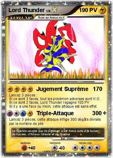 Pokemon Lord Thunder