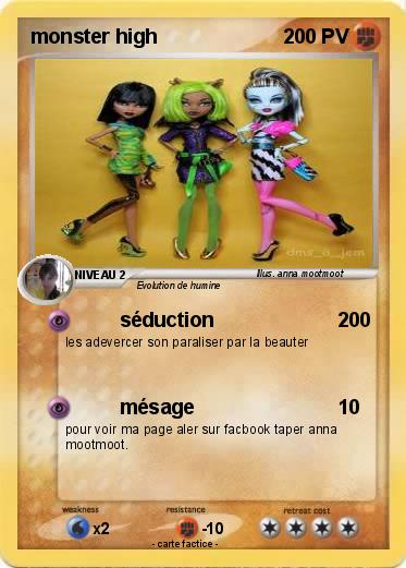Pokemon monster high