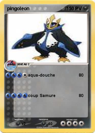 Pokemon pingoleon 
