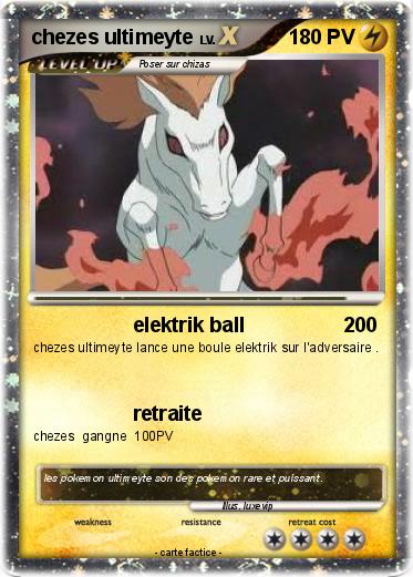 Pokemon chezes ultimeyte
