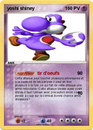Pokemon yoshi shiney