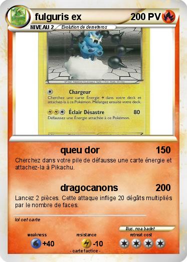 Pokemon fulguris ex