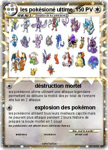 Pokemon les pokésioné ultime