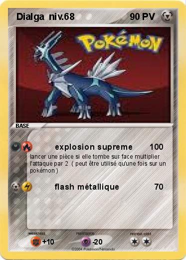 Pokemon  Dialga  niv.68