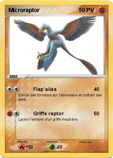 Pokemon Microraptor