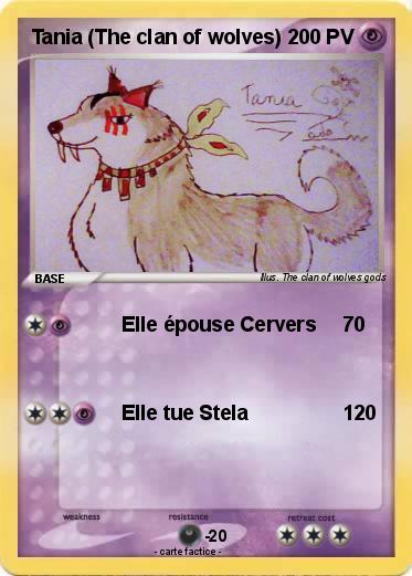 Pokemon Tania (The clan of wolves)