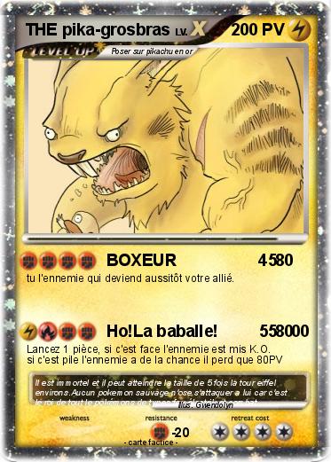 Pokemon THE pika-grosbras
